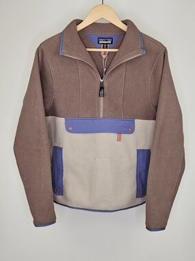 Patagonia Synchilla Anorak Fleece Pullover Stingray Mauve XS/S Unisex NWT